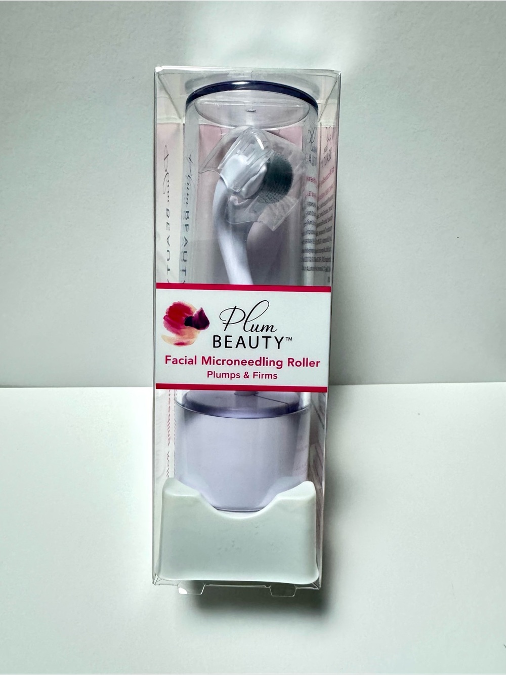 Plum Beauty Facial Microneedling Roller NWT